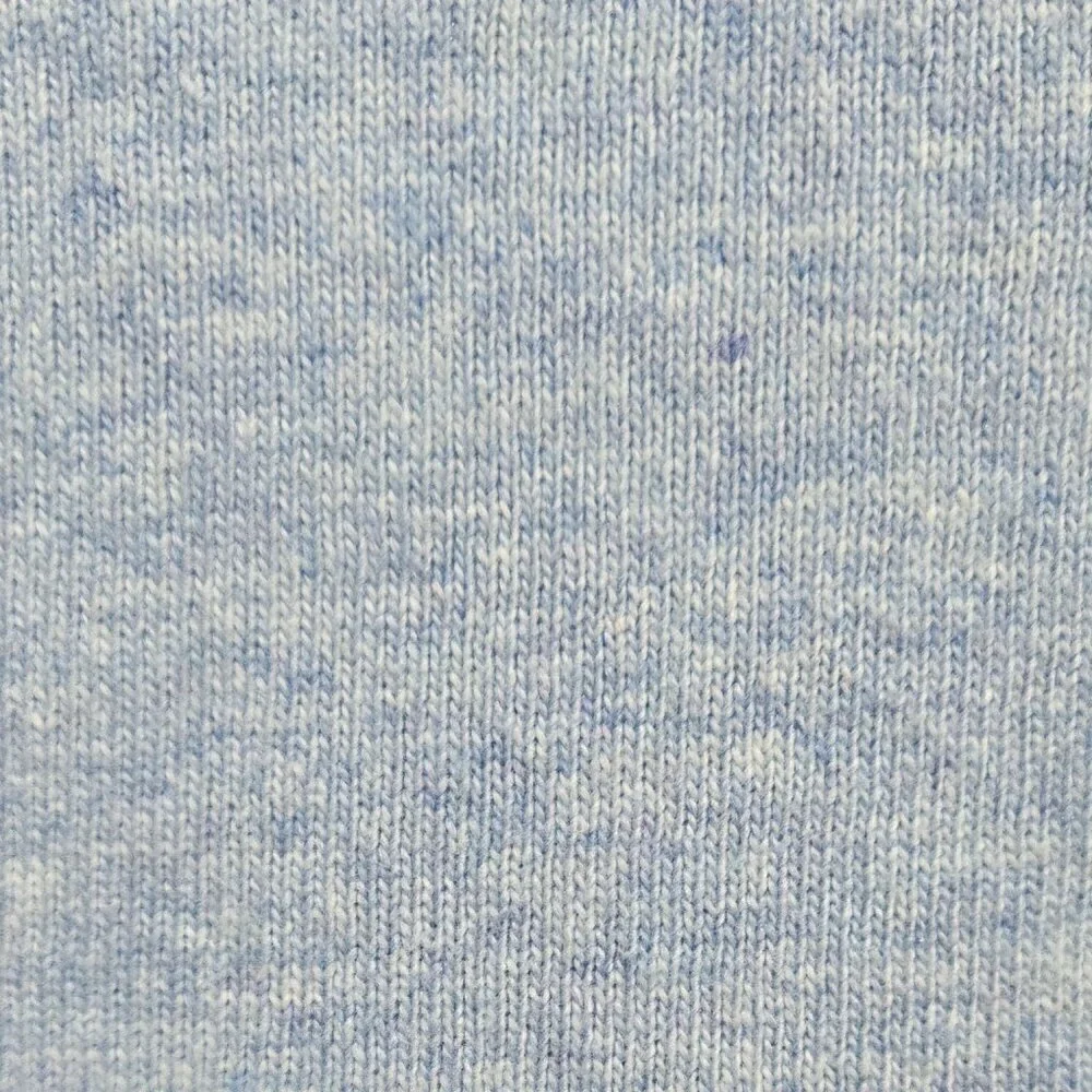 J. Crew Cotton Wool Blend Teddie Sweater Heathered Baby Blue Cozy F5199
